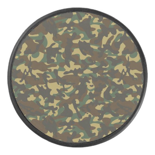 Palet De Hockey Camouflage de forêt (Devant)
