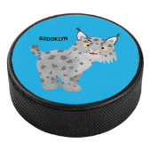 Palet De Hockey Caricature de lynx de lynx de lynx (3/4/2016 12:00:00 AM)