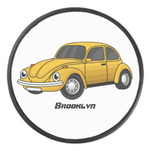 Palet De Hockey Caricature de voiture classique