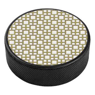 Palet De Hockey Carré moderne Motif or
