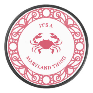 PALET DE HOCKEY C'EST UNE CHOSE DE MARYLAND (CRABS)