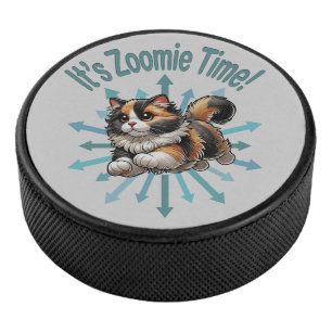 Palet De Hockey C'est Zoomie Time Calico Cat