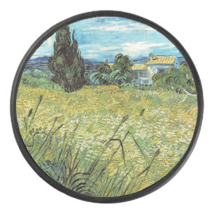 Palet De Hockey Champ de blé vert Vincent van Gogh