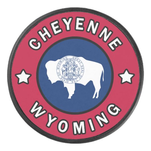 Palet De Hockey Cheyenne Wyoming (Devant)