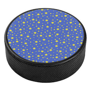 Palet De Hockey Ciel étoilé Étoiles jaunes Jolie Nuit étoilée