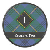 Palet De Hockey Clan Johnston Tartan (Devant)