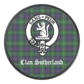 Palet De Hockey Clan Sutherland Crest & Tartan (Devant)