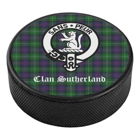 Palet De Hockey Clan Sutherland Crest & Tartan (3/4/2016 12:00:00 AM)