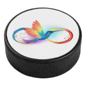 Palet De Hockey Colibri arc-en-ciel avec symbole Infinity (3/4/2016 12:00:00 AM)