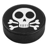 Palet De Hockey Conception de crâne de pirate (3/4/2016 12:00:00 AM)