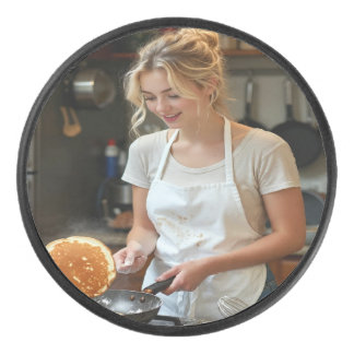 Palet De Hockey Cooking Pancakes Photo Customize