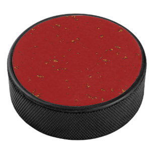 Palet De Hockey Coup De Feu Rouge Sur Votre Photo
