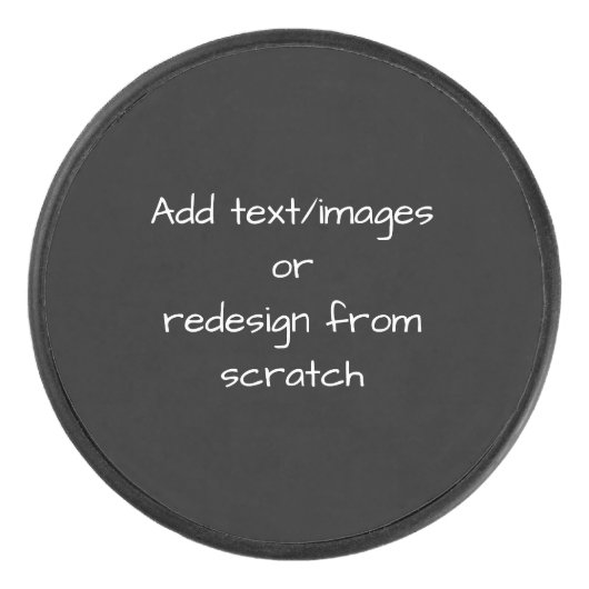 Palet De Hockey Créer votre propre Customisé (Devant)