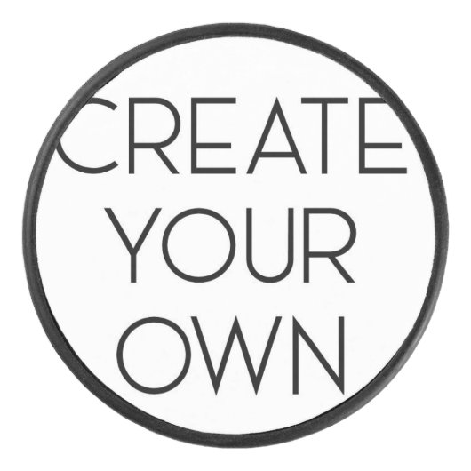 Palet De Hockey Créez votre propre (Devant)