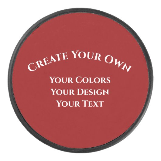 Palet De Hockey Créez votre propre (Devant)