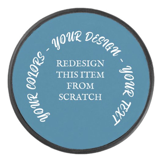 Palet De Hockey Créez votre propre (Devant)