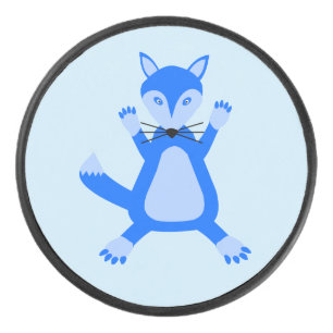 Palet De Hockey Cute Blue Baby Boy Fox