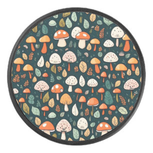 Palet De Hockey Cute champignons feuille cottage design