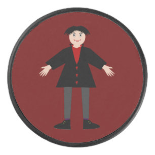 Palet De Hockey Cute Vampire Halloween