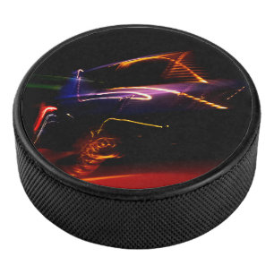 Palet De Hockey danse de voiture violette