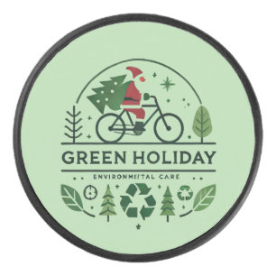 Palet De Hockey Décor de Noël écologique   Green Holiday Art