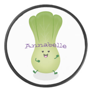 Palet De Hockey dessin animé mignon de bok choy