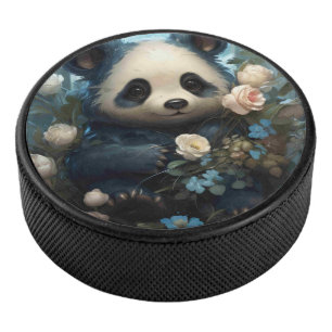 Palet De Hockey Doux Ours De Panda Chez Les Roses De La Jungle