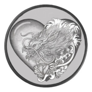 Palet De Hockey Dragon Heart
