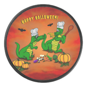 Palet De Hockey Dragons - Joyeux Halloween ! Aujourd'hui je vais c