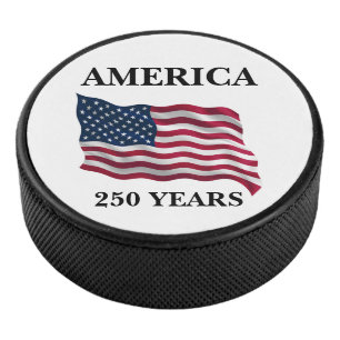 Palet De Hockey Drapeau 250 Ans d'Amérique