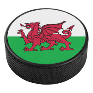 Palet De Hockey Drapeau celtique du Dragon rouge du Pays de Galles