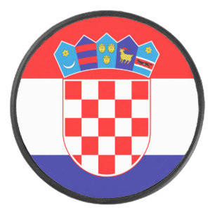 Palet De Hockey Drapeau Croatie
