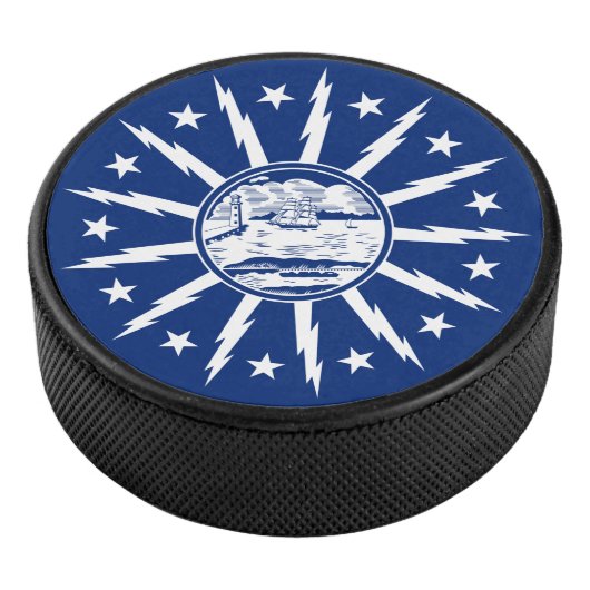Palet De Hockey Drapeau de Buffalo, Dessous de verre de papier Car (3/4/2016 12:00:00 AM)