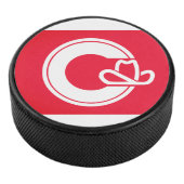 Palet De Hockey Drapeau de Calgary, CANADA (3/4/2016 12:00:00 AM)