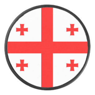 Palet De Hockey Drapeau de Géorgie
