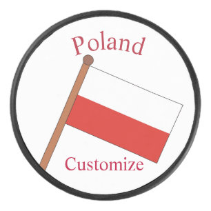 Palet De Hockey Drapeau de la Pologne Thunder_Cove