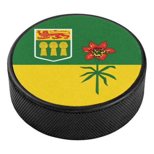 Palet De Hockey Drapeau de la Saskatchewan (CANADA) (3/4/2016 12:00:00 AM)