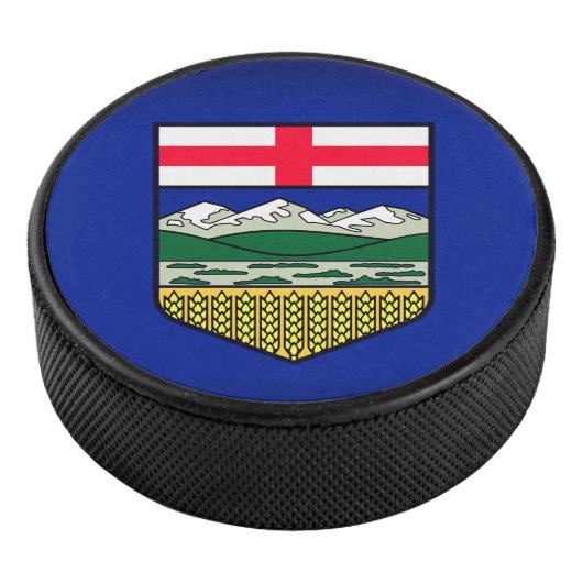 Palet De Hockey Drapeau de l'Alberta - CANADA (3/4/2016 12:00:00 AM)