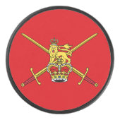 Palet De Hockey Drapeau de l'armée britannique (non cérémonial) (Devant)