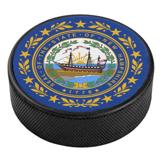 Palet De Hockey drapeau de l'État du New Hampshire (3/4/2016 12:00:00 AM)