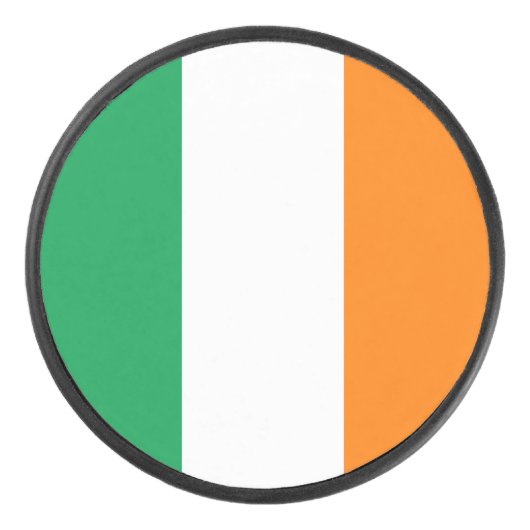 Palet De Hockey Drapeau de l'Irlande (Devant)