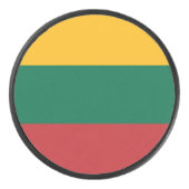 Palet De Hockey Drapeau de Lituanie (Devant)