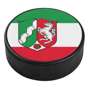 Palet De Hockey Drapeau de Westphalie de Rhénanie-du-Nord