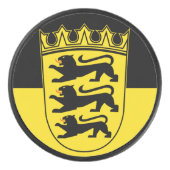 Palet De Hockey Drapeau du Bade-Wurtemberg (Devant)