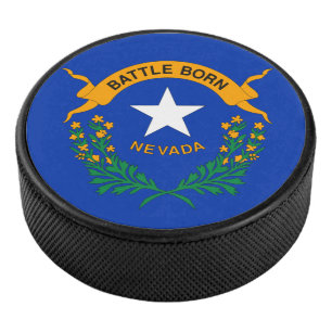 Palet De Hockey Drapeau du Nevada (détail)
