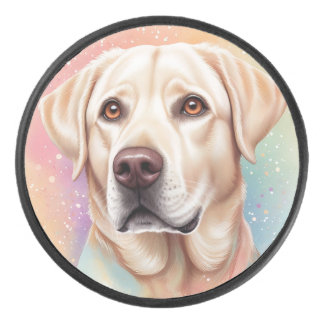 Palet De Hockey Dreamy Labrador Retriever Portrait magique