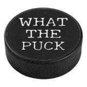 Palet De Hockey Drôle Ce que le canon noir & blanc (3/4/2016 12:00:00 AM)