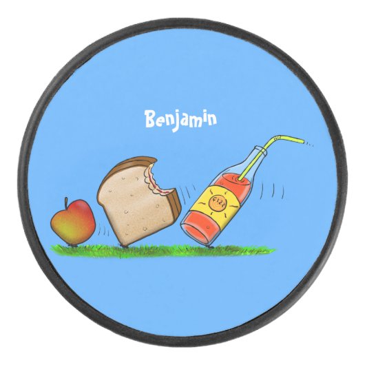 Palet De Hockey Drôle de dessin animé de fourmis (Devant)