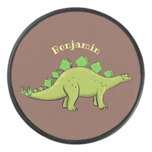 Palet De Hockey Drôle stegosaurus dinosaure dessin animé