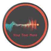 Palet De Hockey Dualité de la vague de particules (Devant)